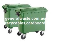 Wheelie bin waste